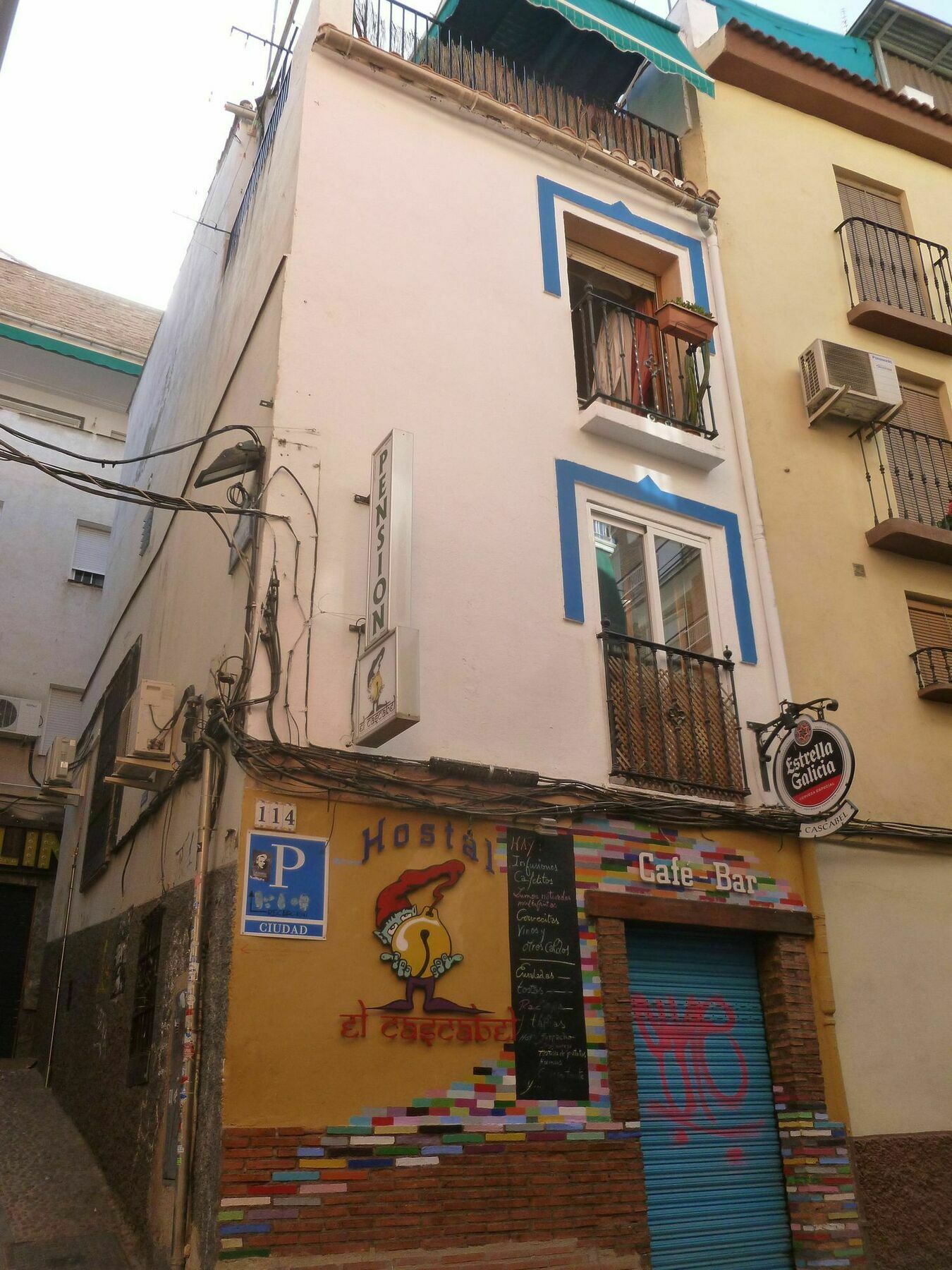 Hostel El Cascabel Granada Kültér fotó